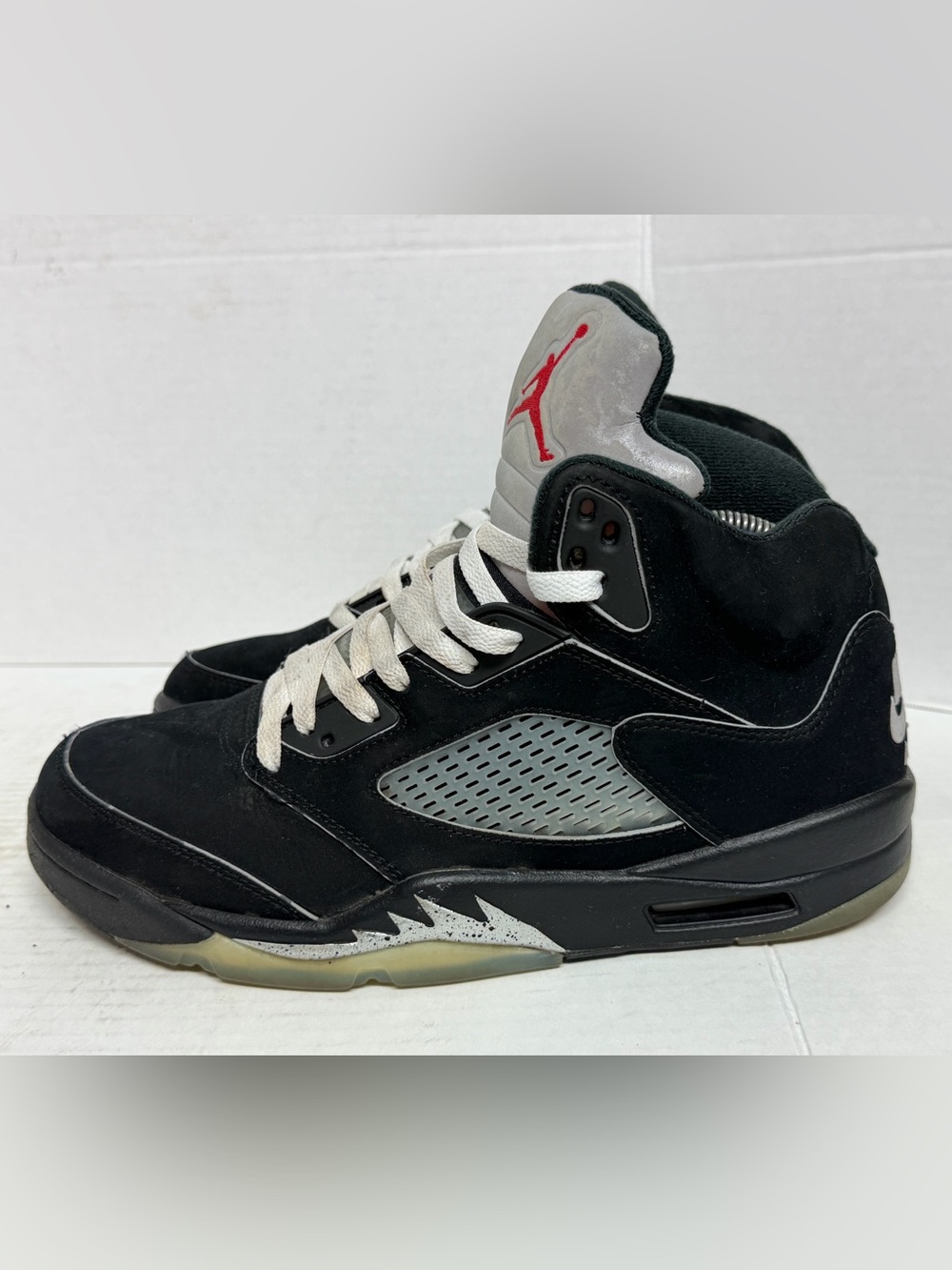 Air Jordan 5 Retro OG 'Black Metallic Reimagined' HF3975-001 Men’s Size 9